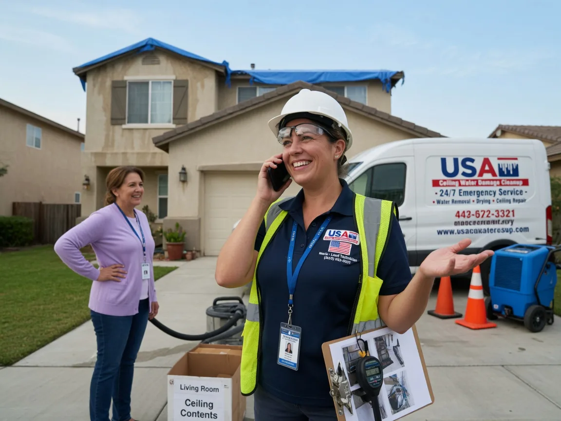 Ceiling Water Damage Restoration White City, KS FAQs