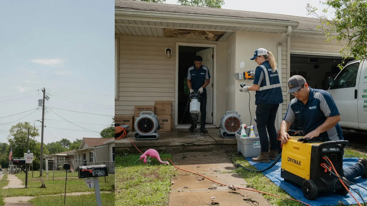 Storm Damage Water Removal in White City, KS near me